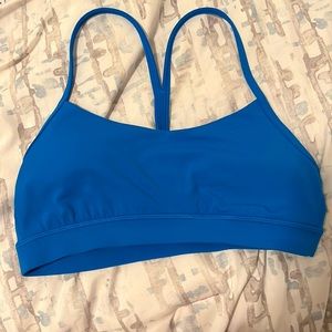 Lululemon sports bra; size 8, royal blue